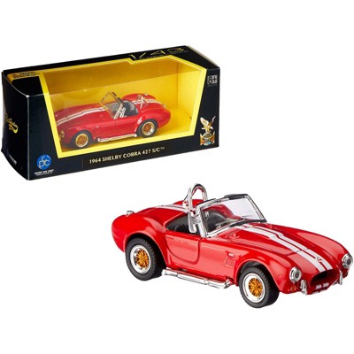 1964 Shelby Cobra 427 S/c Red 1/43 Diecast Model Car By Road