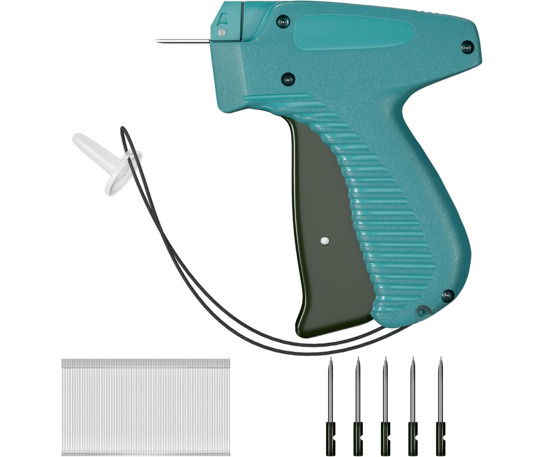 FONTOI Gun Standard Tag Kit Clothing Tag Tool for Apparel Includes Barbs Fasteners and Needles for Quick Labeling, Multicolored, 3"*4.92"*4.52"