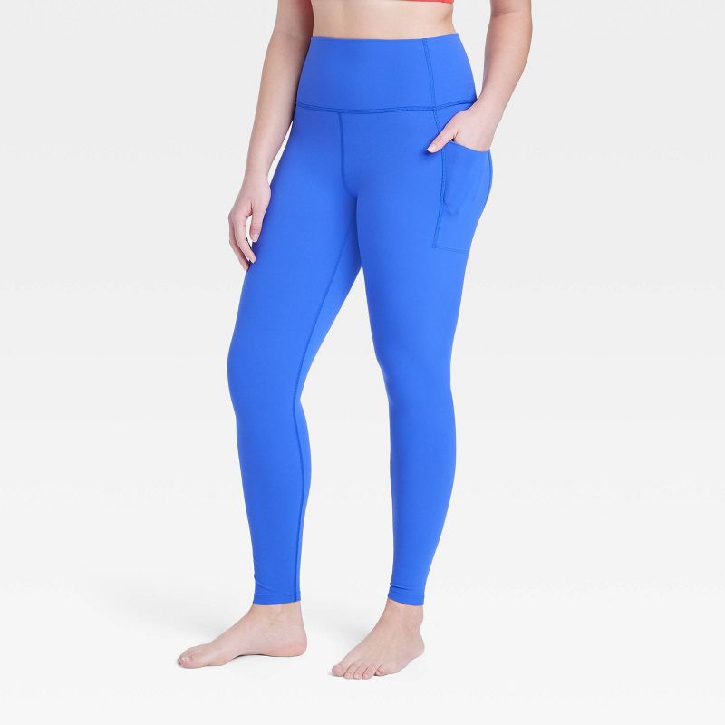 Women's Everyday Soft Ultra High-Rise Pocketed Leggings - All In Motion™, 4 of 12