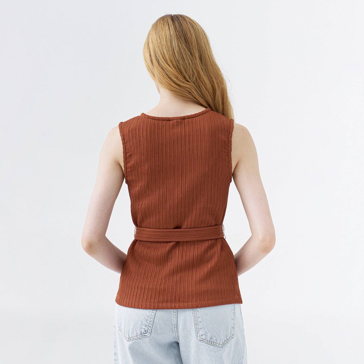 Women's Tie Detail Tank Top - A New Day™ - thumbnail 7