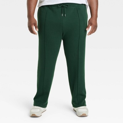 Slim Fit Tracksuit Pants - Bottle Green/Gold