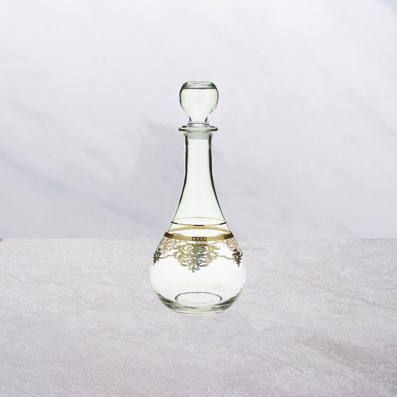 Classic Touch Decanter with Rich Gold Design, 2 of 4