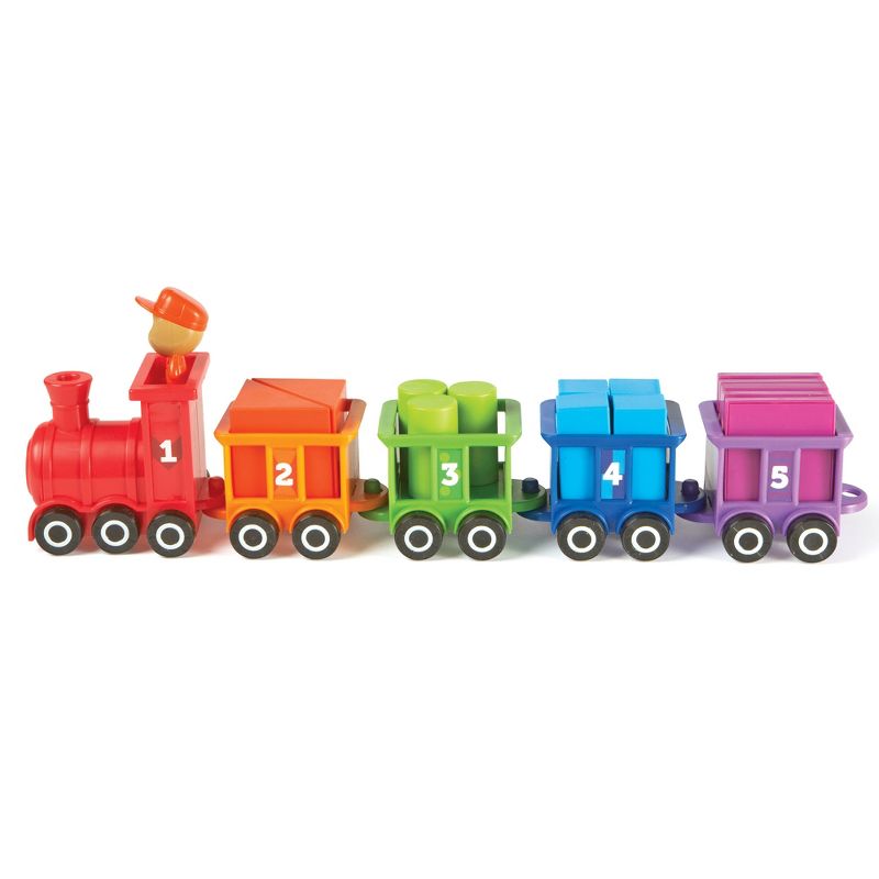 Learning Resources Count & Color Choo Choo, Interactive Train Learning Toy, 21 Pieces, Ages 2+, 2 of 7
