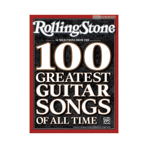 Alfred Rolling Stone: 34 From The 100 Greatest Guitar Songs Of All Time - Tab Book : Target