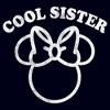 Women's Minnie Mouse Distressed Cool Sister T-Shirt - image 2 of 4