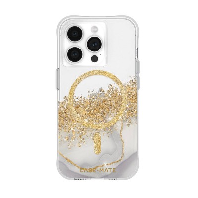 Case-Mate Apple iPhone 15 Pro Case with MagSafe - Karat Marble