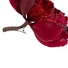 Northlight 7" Red Magnolia Christmas Ornament with Clip - 3 of 3