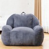Hooseng Corduroy Bean Bag Chair, Oversized Comfy Lounge Sofa with Handle, Soft Supportive Seating for Living Room, Reading Nook - 2 of 4