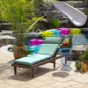 ARDEN Outdoor Chaise Lounge Cushion 22 x 77 - 2 of 4
