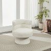 Christopher Knight Home Valhein Contemporary 360° Swivel Boucle Upholstered Chair - 2 of 4