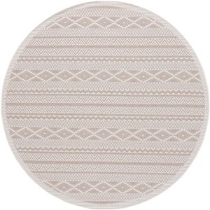 Wicker WCK152 UV & Stain Resistant Non-Shedding Power Loomed Indoor/Outdoor Rugs - Safavieh - 1 of 4
