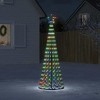 vidaXL LED Christmas Tree Light Cone Holiday Ornament Xmas Decoration 275 LEDs - 2 of 4