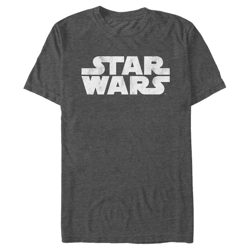 Men's Star Wars Classic Logo for Fans T-Shirt, 1 of 4