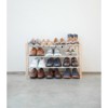 Yamazaki Home - Expandable Shoe Rack (18" H) - Steel - Black - 3 of 4
