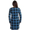 Just Love Womens Ultra-Soft Sleep Shirt Nightgown with Matching Fuzzy Socks - 3 of 4