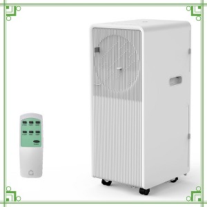 Jojoka 3-in-1 Portable Air Conditioner 8000–14000 BTU with Remote, Drainage-Free, Quiet Sleep Mode, Fan & Dehumidifier for Rooms up to 350 Sq.Ft - 1 of 4