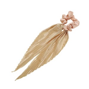 Unique Bargains Fashion Satin Hair Scarf Scrunchies 1 Pc - 1 of 4