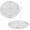 LunaLulinlk Heavy Duty Lazy Susan Turntable Organizer Acrylic 8 Inch Organizers for Kitchen Corner Cabinets Spice Rack - 2 of 4