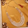 SOHI Women's Pearl White The Mehmooni Multi-Layer Necklace - 3 of 4