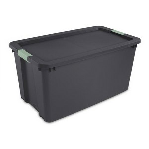 Sterilite 45 Gallon Wheeled Latch Tote, Stackable Plastic Storage Bin - 1 of 4