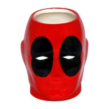 Just Funky Marvel Deadpool Character Ceramic Coffee Mug