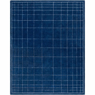 Hauteloom Sedna Navy Wool Area Rug