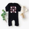 The Juniper Shop Coquette Santa Chart Baby Romper - 2 of 3