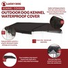 WeatherGuard CL-00301 5' x 10' Outdoor All Season Dog Kennel Waterproof Cover - 4 of 4