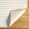 TOWN & COUNTRY BASICS Layne Modern Stripe Everwash Washable Area Rug with Non-Slip Backing - 2 of 4