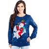 Tipsy Elves Women's Sea Sleigher Sweater - Holiday Festive Sweater - 2 of 3