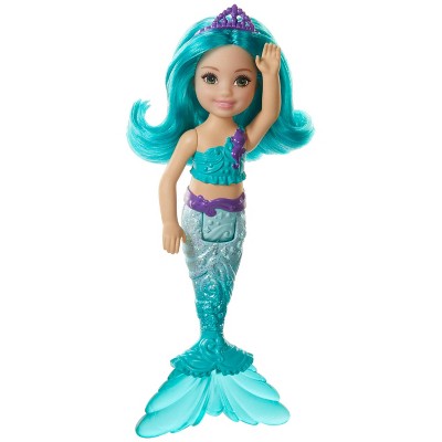 blue barbie mermaid