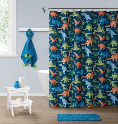 LV Dinosour Design | Shower Curtain