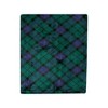 Hudson Baby Unisex Baby Silky Plush and Coral Fleece Blanket, Black Watch Plaid, 30x36 inches - 4 of 4