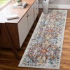 Indoor Wilton Floral Living Room Rugs, Stain Resistant Non Shedding Throw Carpet for Dining Room Bedroom - 2 of 4
