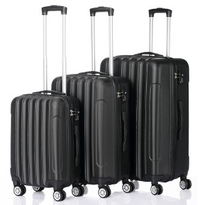 KTMBDW Luggage Set of 3 Hardside Suitcase Sets(20/24/28) with TSA Lock, 4 Spinner Wheels, ABS Lightweight Trolley Travel Case for Business Trip - 1 of 4