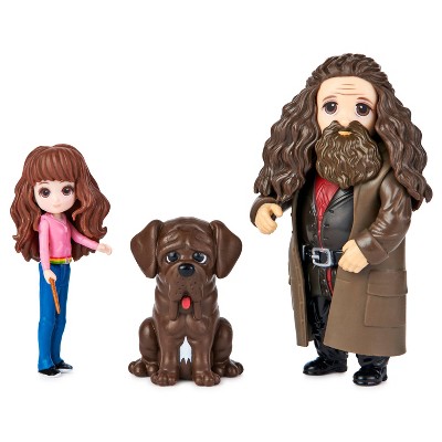 The Wizarding World of Magical Charmers 3" Magical Minis Friendship Set Hermoine Granger & Rubeus Hagrid