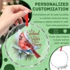 Christmas Ornament 2025 Remembrance Ornament for Loss of Loved One Forever in My Heart Bereavement Gift Sympathy Keepsake - 3 of 4
