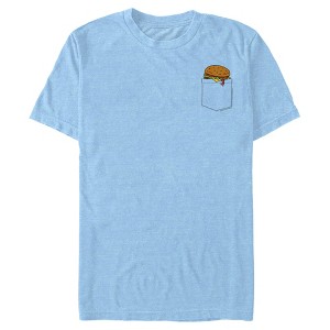 Men's Bob's Burgers Snack Pocket Print T-Shirt - 1 of 3