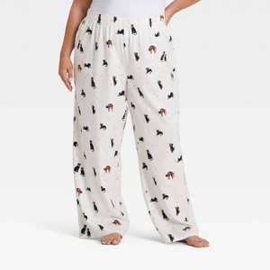 Women's Halloween Flannel Pajama Pants - Hyde and EEK! Boutique™ - 1 of 3