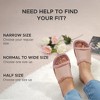 Aerothotic - Aspen Fuzzy Strap Ladies Arch Support Slides - 4 of 4