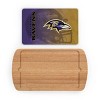 NFL Baltimore Ravens Parawood Billboard Glass Top Serving Tray - 3 of 3