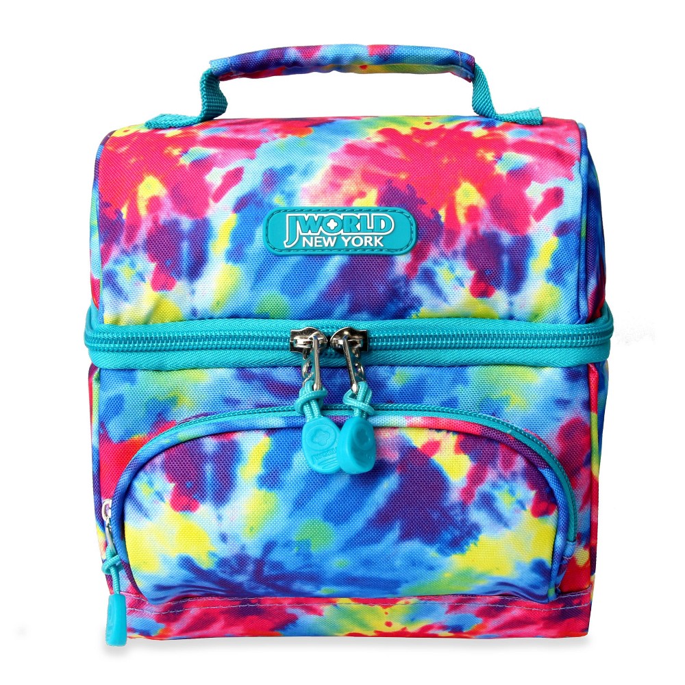 Photos - Food Container J World Corey Insulated Lunch Bag - Tie Dye