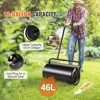 VEVOR Lawn Roller, 13 Gallon Sand/Water Filled Yard Roller, Steel Sod Roller with Easy-turn Plug and U-Shaped Ergonomic Handle , Black - 3 of 4
