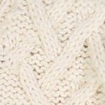 ivory herringbone cable
