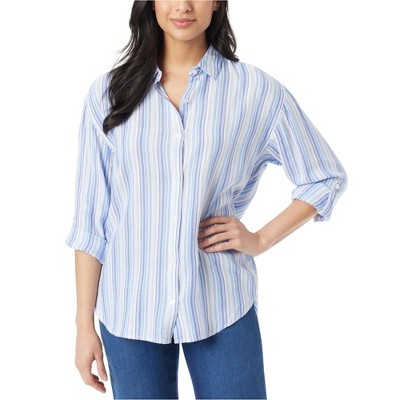 Gloria Vanderbilt Womens Amanda Button Up Shirt