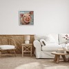 Stupell Industries Modern Pig Portrait Farm Animal Framed Giclee Art - 3 of 4