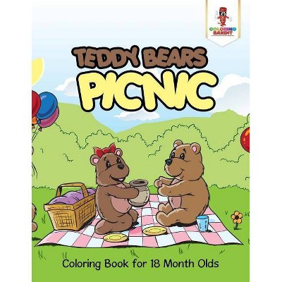 Teddy Bears Picnic - by  Coloring Bandit (Paperback)