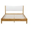 PAGED Full Size Platform Bed Modern Pine Bed Frame with 2 Storage Drawers and L-Shaped Bookcases for Bedroom, Easy Assembly - 3 of 4