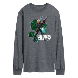 Men's - Disney - Sergeant Tammy Hero's Duty Long Sleeve Graphic T-Shirt - 1 of 3