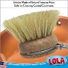 Lola Products Replacement Head For the Original Tampico Vegetable & Dish Brush,  Birch Hardwood & Tampico Bristles, Reusable & Washable, 3 Pack - 4 of 4